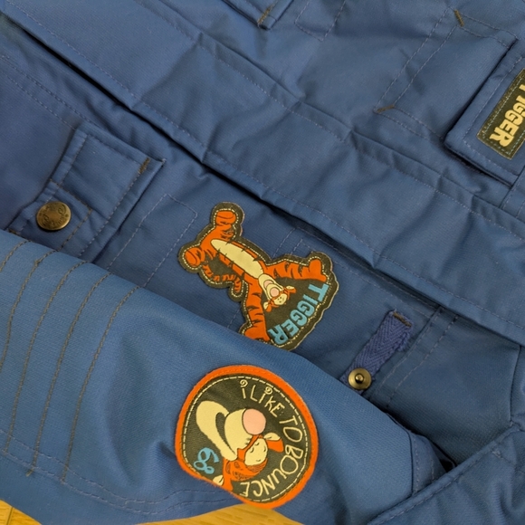 Vintage Y2K Disney Tigger Blue Winter Jacket - Picture 6 of 6